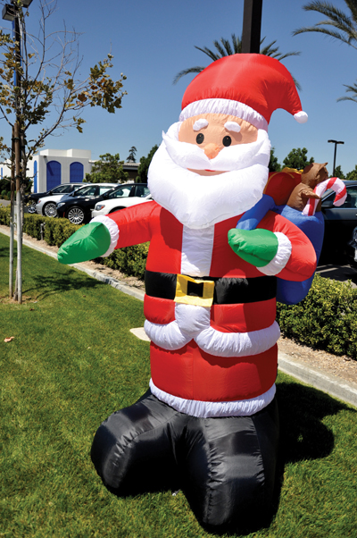 Christmas Decorations Inflatable Santa Claus-10