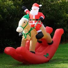 Christmas Decorations Inflatable Santa Claus-11