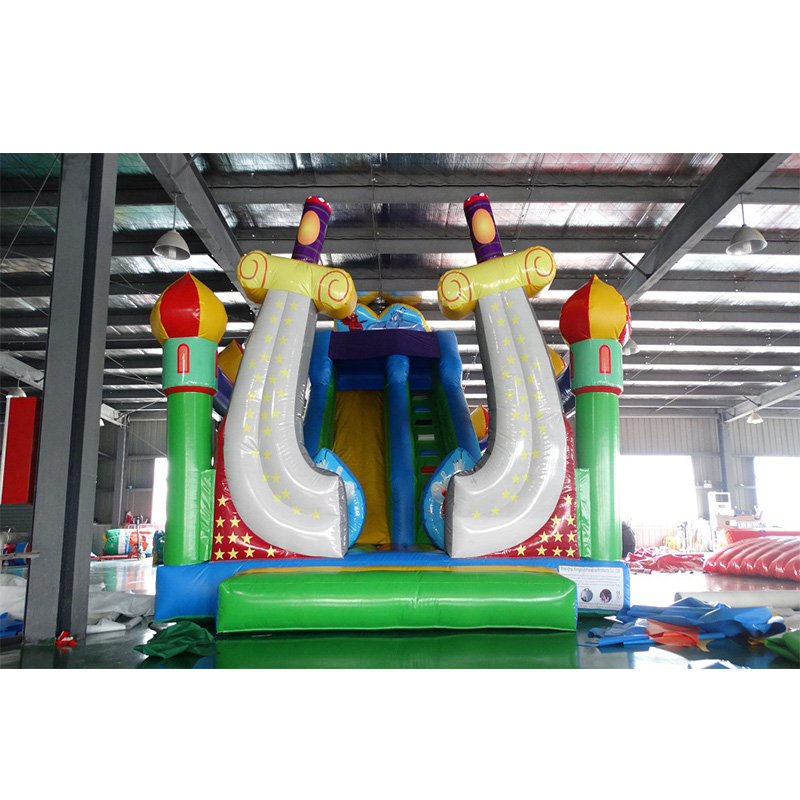 Heavy Duty PVC Inflatable Slide with Blower  XZ-BH-366
