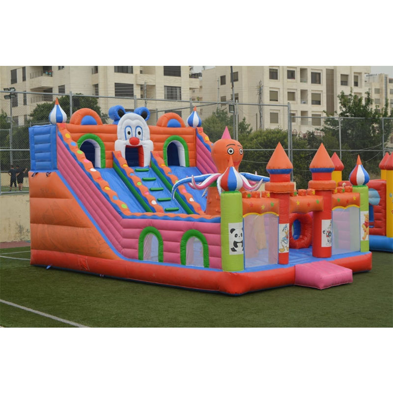 Inflatable Funcity jumping bouncy Obstacle inflatable outdoor playground XZ-BH-4821