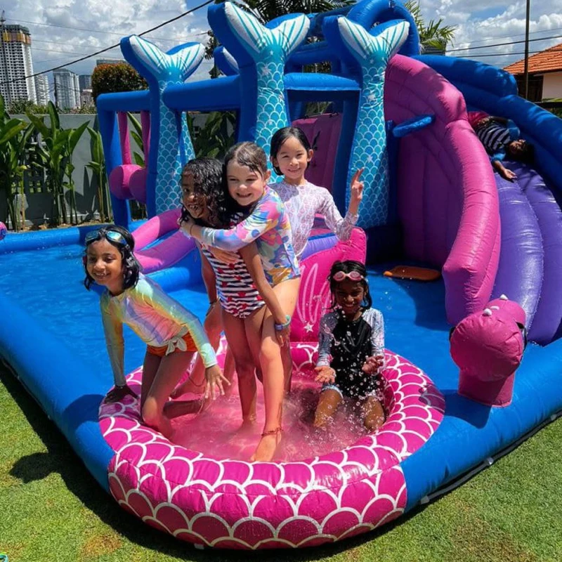 Inflatable Water Slide XZ-BH-637